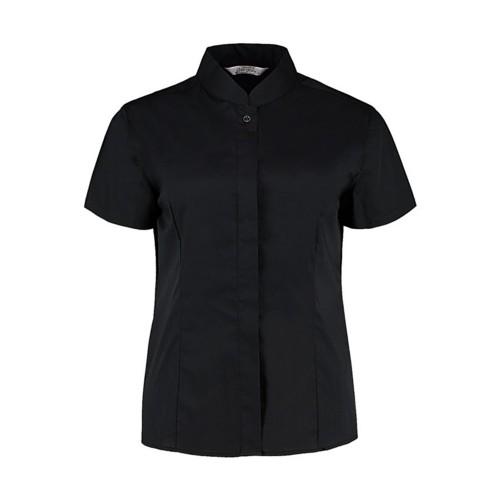 BARGEAR Womens/Ladies Mandarin Collar Tailored Formal Shirt