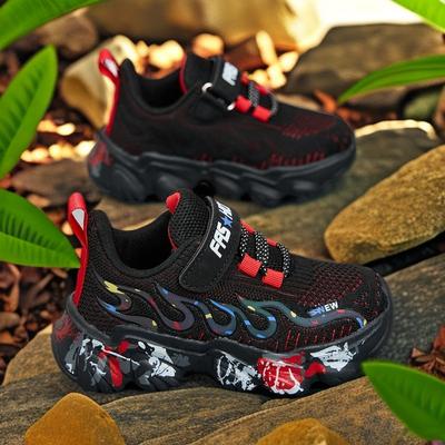 Asiatische Kindersportschuhe 6-12 Jahre 2025 Und Neuer Stil Netz atmungsaktiv Jungen Freizeitschuhe