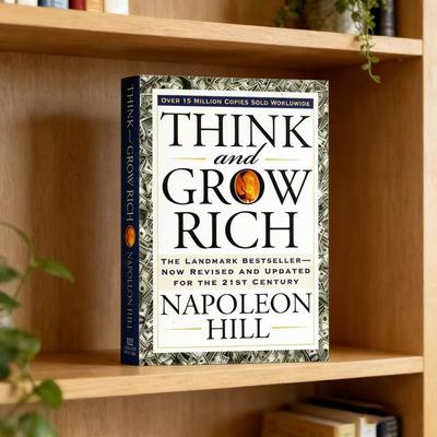 Gândește și devino bogat De Napoleon Hill Bestsellerul de referință Acum revizuit și actualizat pentru secolul al XXI-lea Carte