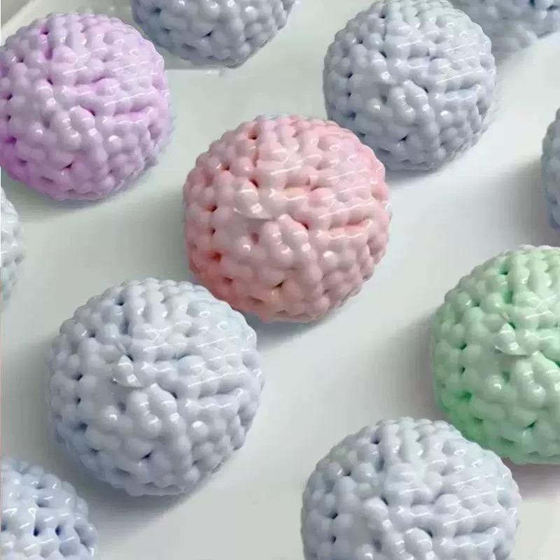 Squishy Stress Relief Ball Fidget Toy Decompression Sensory Soft Slow Rising Non-Toxic Syringe Included Adults Birthday Gift