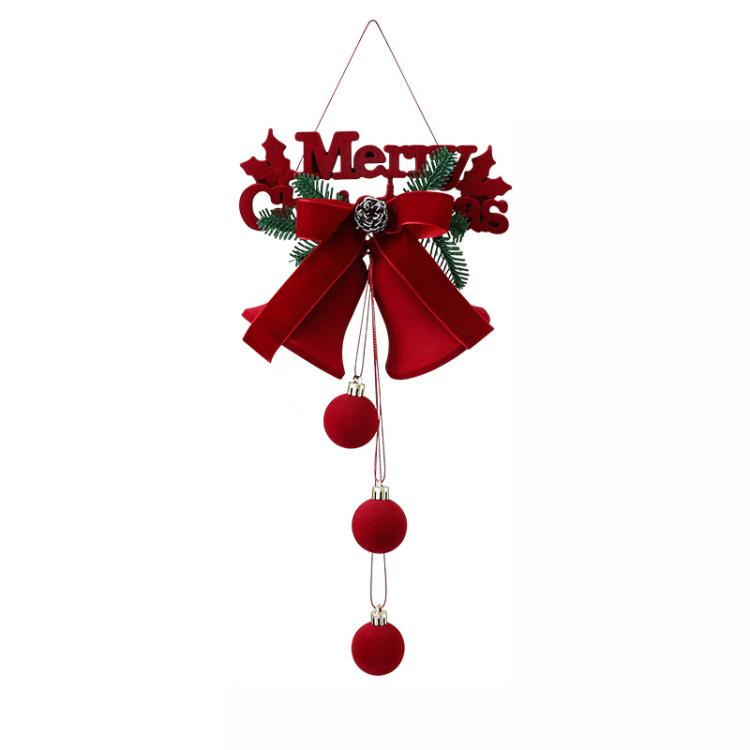 Christmas Flocking Decorations Window Hanging Accessories