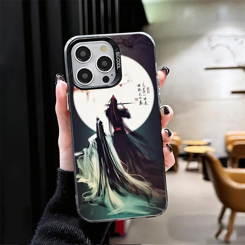 Mo Dao Zu Shi Anime Soft Phone Case for iPhone 15 16 17 Pro Max 17Air 16E 14 Plus 13 12 Mini Shockproof Cover Back Shell
