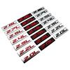 Car Styling 3D Metal Chrome Zinc Alloy Adhensive Emblem 2.0L 2.2L 2.3L 2.4L 2.5L 2.7L 2.8L Body Trunk Fender Badge Accessory