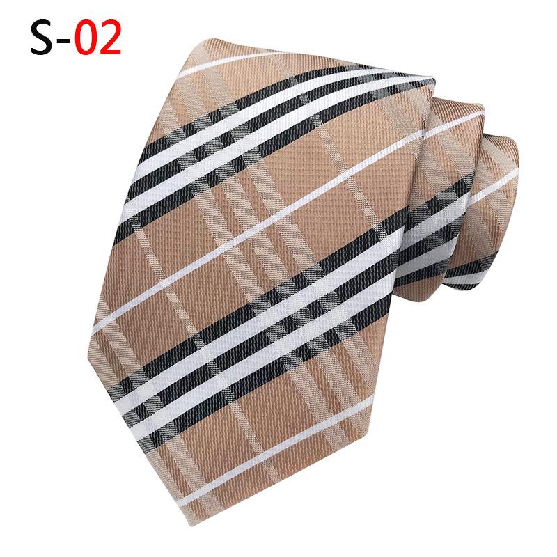 Мужской галстук из полиэфирного шелка, серия «Шотландская клетка», 2025 г.