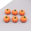 Cute 3D Mini Pumpkin Pendant, Charming and Fun Halloween Food Design, Suitable for DIY Earrings, Keychain Materials, Personalized Holiday Accessories