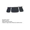 Adjustable Waistband Apron Waist Bag Multifunctional Fanny Pack with Zipper Pockets Waterproof Oxford Cloth