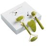 Universal Jade Beauty Instrument: Full Body Massager & Facial Roller with Gua Sha Board Set.
