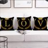 English Letter Love Cushion Cover For Pillow Printing Sofa Decoration Home Car Room Coffee Shop Office Nordic Simplicity