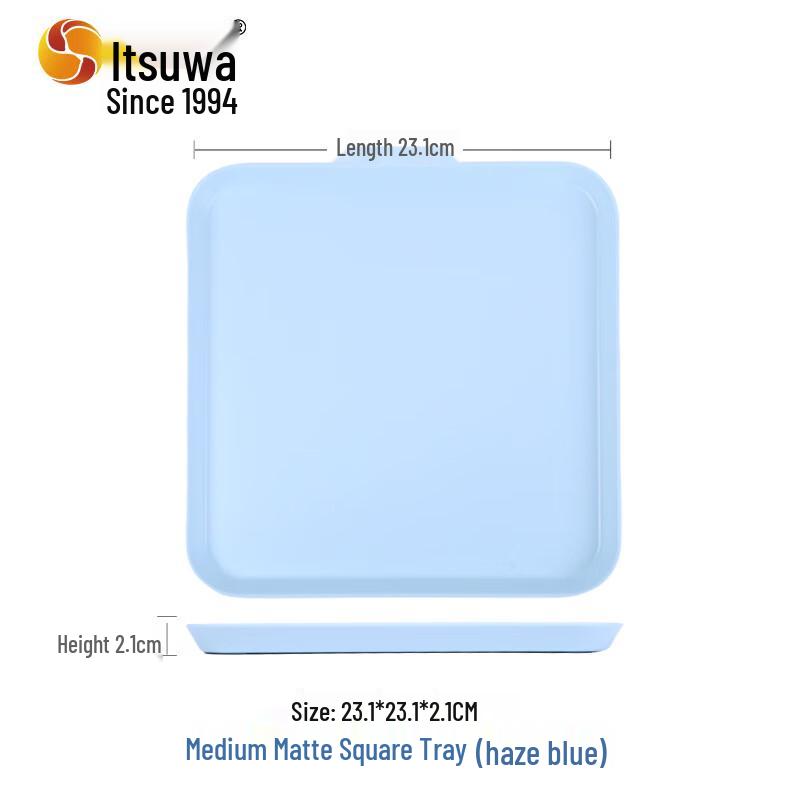 Wuhe Nordic Melamine Matte Rectangular Tray