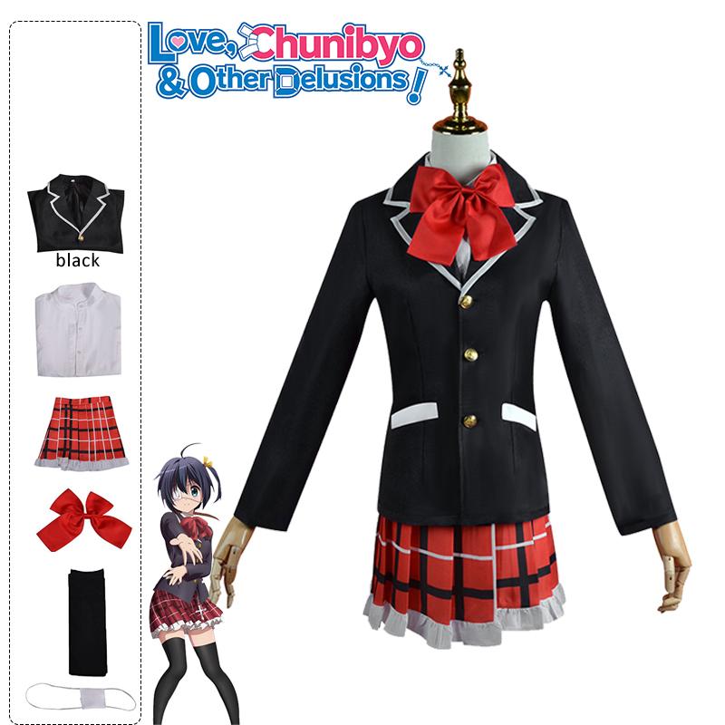 Other Lovechunibyo Delusions Takanashi Rikka Cosplay Costume Carnival Uniform
