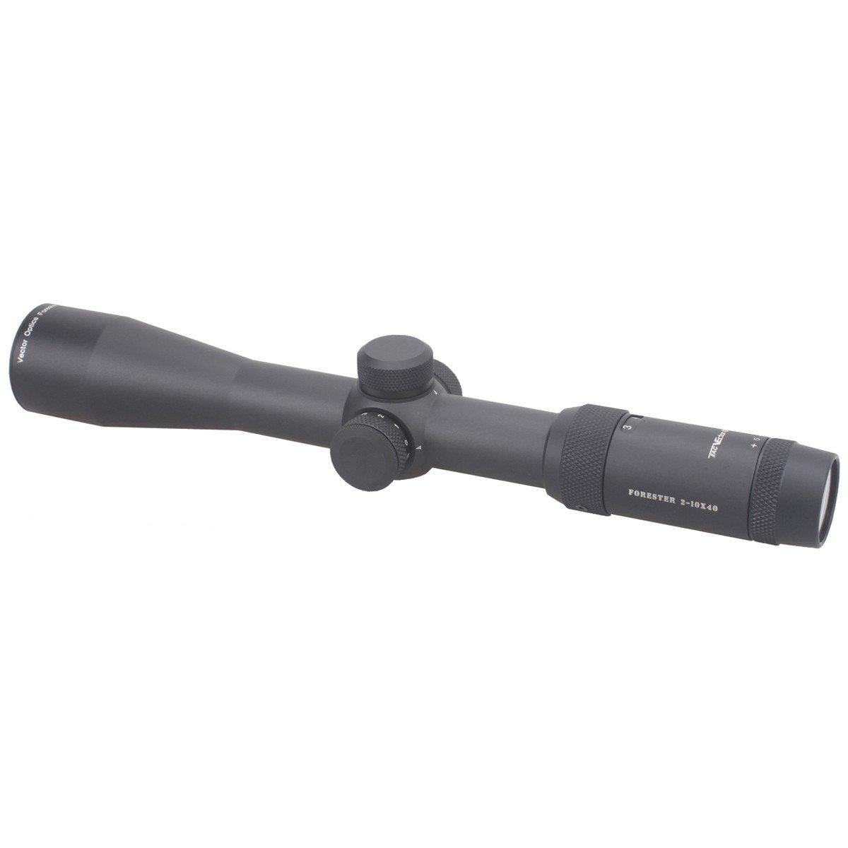 

Vector Optics Forester 2-10x40 Shooting Riflescope with Edgeless Long Eye Relief and Zero-Reset FD7 Reticle (Black) [Zeroing Manual Included]
