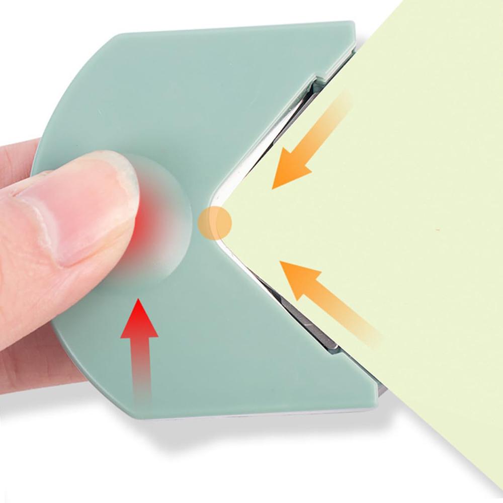 1pc R4 Plastic Paper Cutting & Rounding Cutter DIY Photography Cardstock Greeting Card School Office Supplies YMY