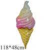 Donut Eiscreme Aluminiumfolienballon Sommer Dessert Ballon Geburtstagsparty Restaurant Dekoration Ballon