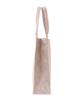 Maison de Fleur Women's Pink Square Tote Bag with Embroidered Lace Logo