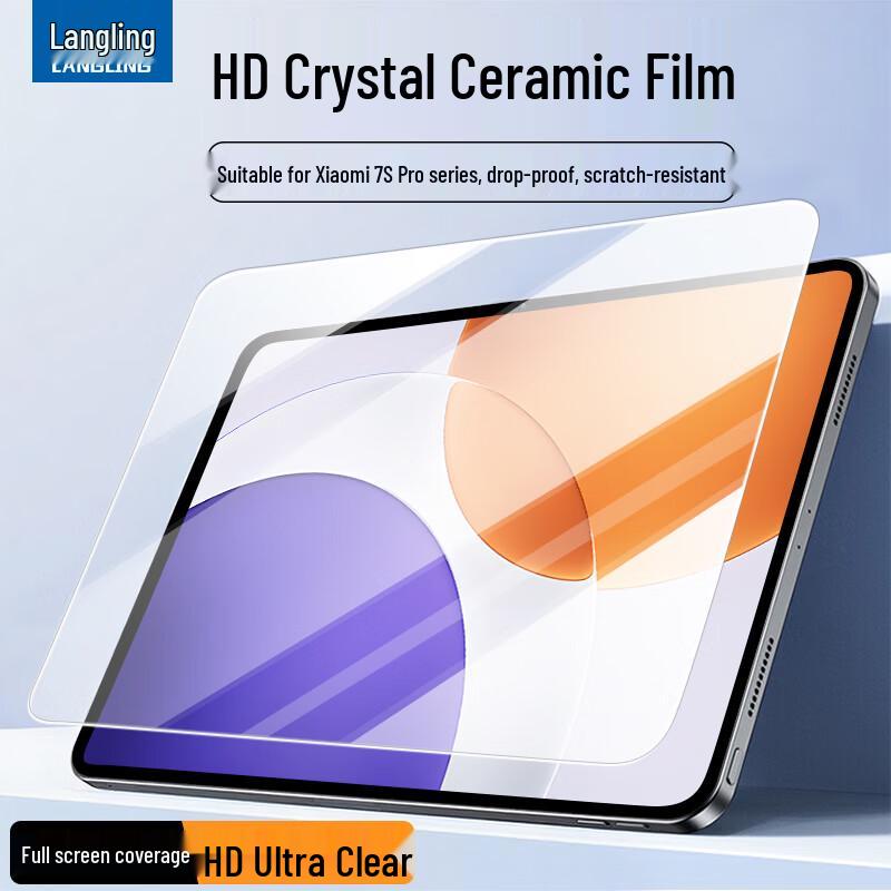 Langling HD Tempered Glass Screen Protector for Xiaomi & Redmi Tablets 12.5-inch