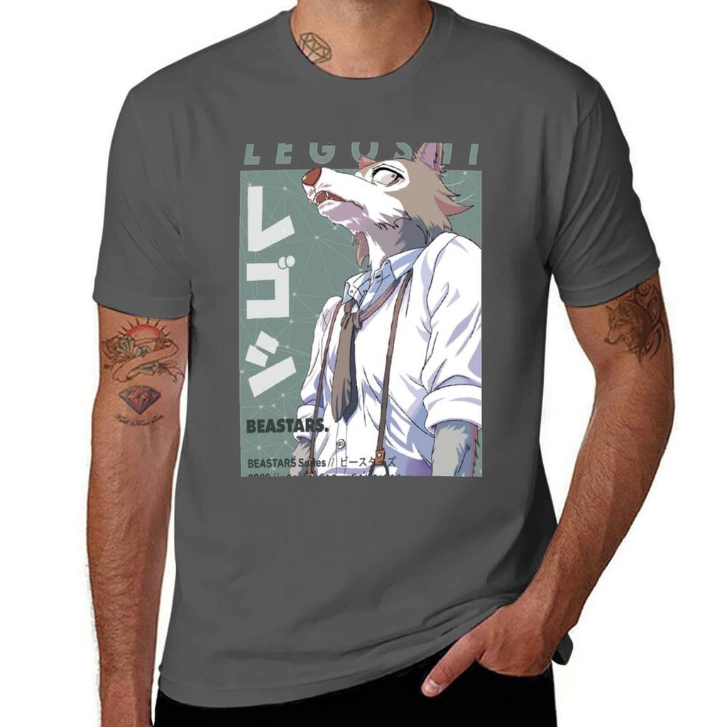 Beastars Legoshi Klassisches T-Shirt Feuchtigkeitsableitend Schnelltrocknend T-Shirt