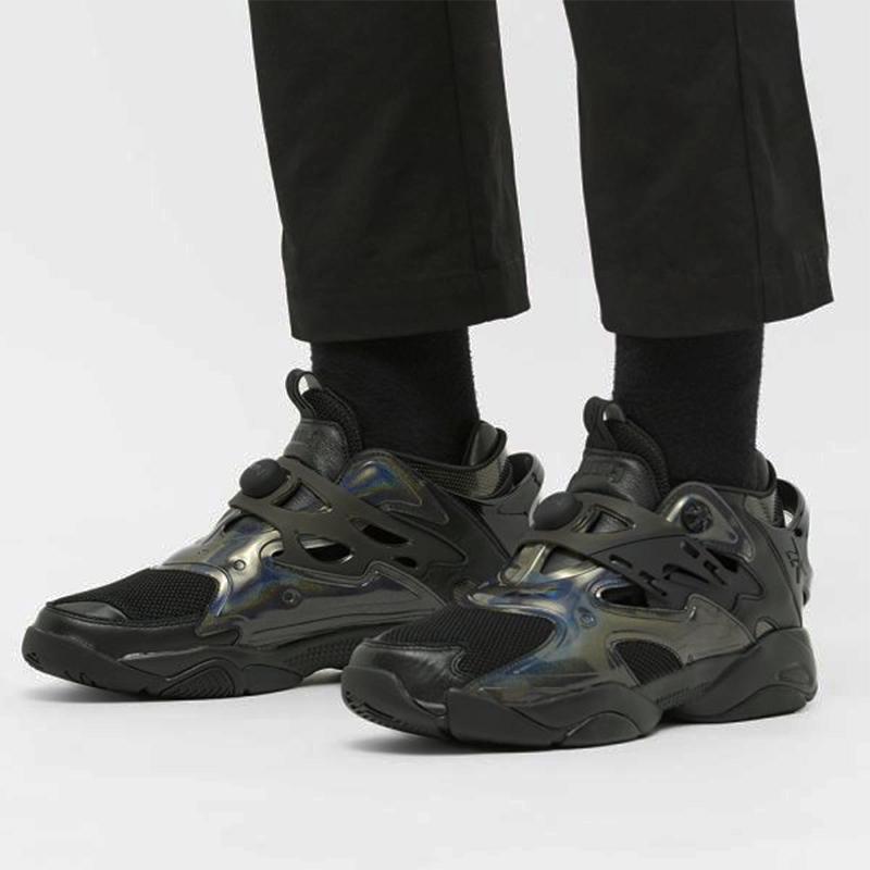 Pump Court Juun J x Pump Court Reebok 'Black Metallic' FZ3890