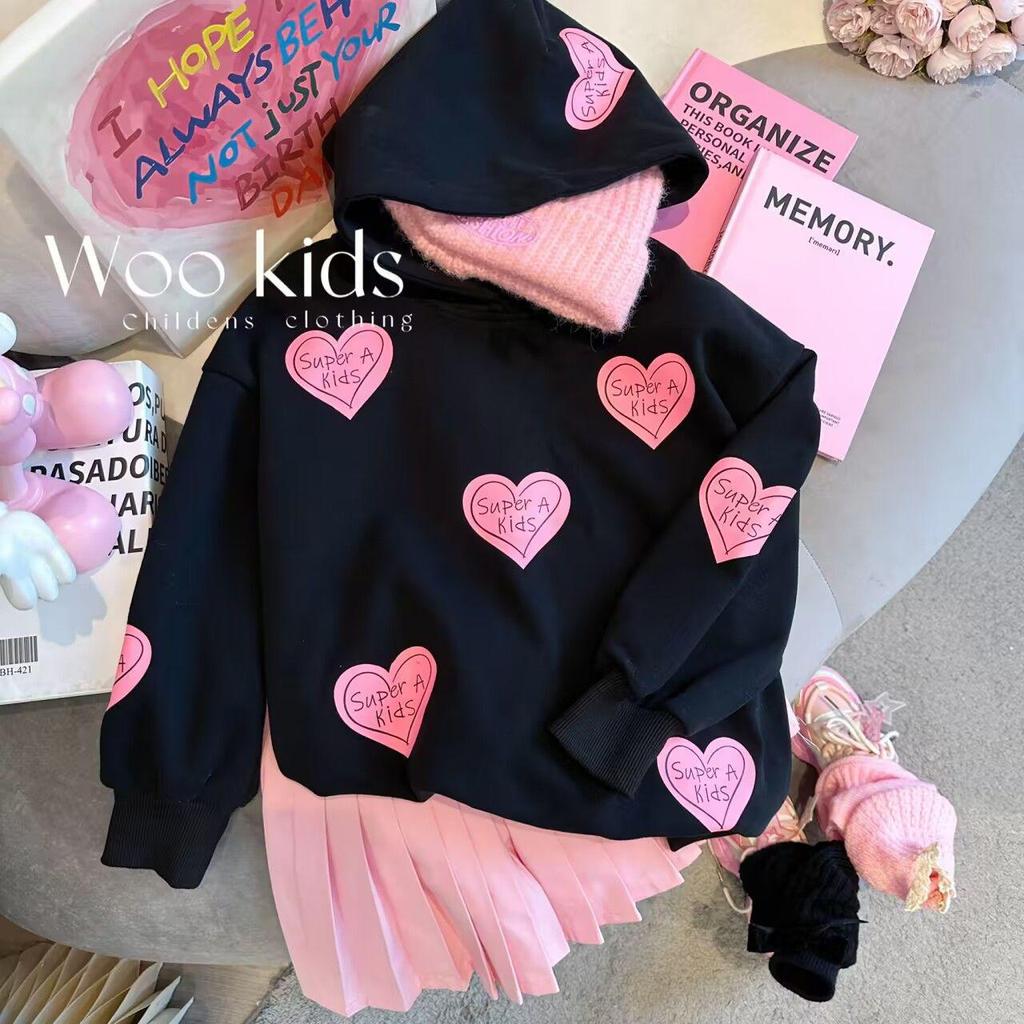 „Dreiteiliger Anzug aus Pullover und Faltenrock für Mädchen im Frühjahr/Herbst 2024, koreanischer Stil“