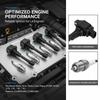 Ignition System Kit Set of 4 For Engine Maintenance Vehicle Repair Parts Replacement Stable Performance Reliable Ignition L4 2.5L 2.0L 1.8L 1.6L