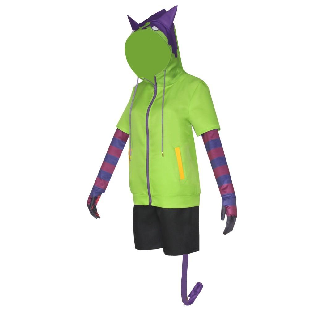 Anime Chinen Miya Cosplay Kostüm SK8 The Infinity Cosplay Uniform Sport Outfit Hoodie Schwanz Handschuhe Perücke Halloween Party Cos