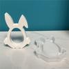 Rabbit Shaped Silicone Molds for DIY Craft Easter Present Easter Decorations