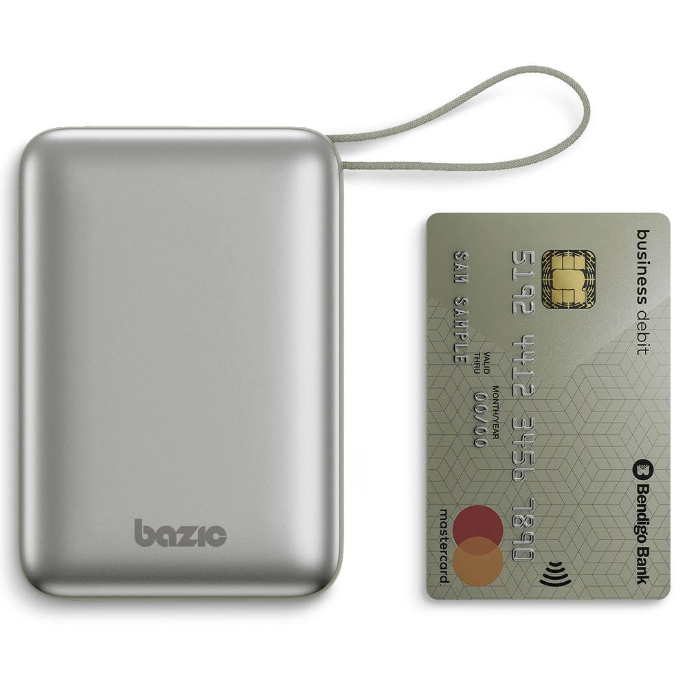 PowerBank 4w1 Bazic Fusion Mini 20000mAh kabel USB-C/Lightning szary