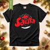 Comfort Colors® Santa Christmas Shirt, Vintage Santa Graphic Tee, Festive Holiday T Shirt, Christmas Gift, Winter Outfit