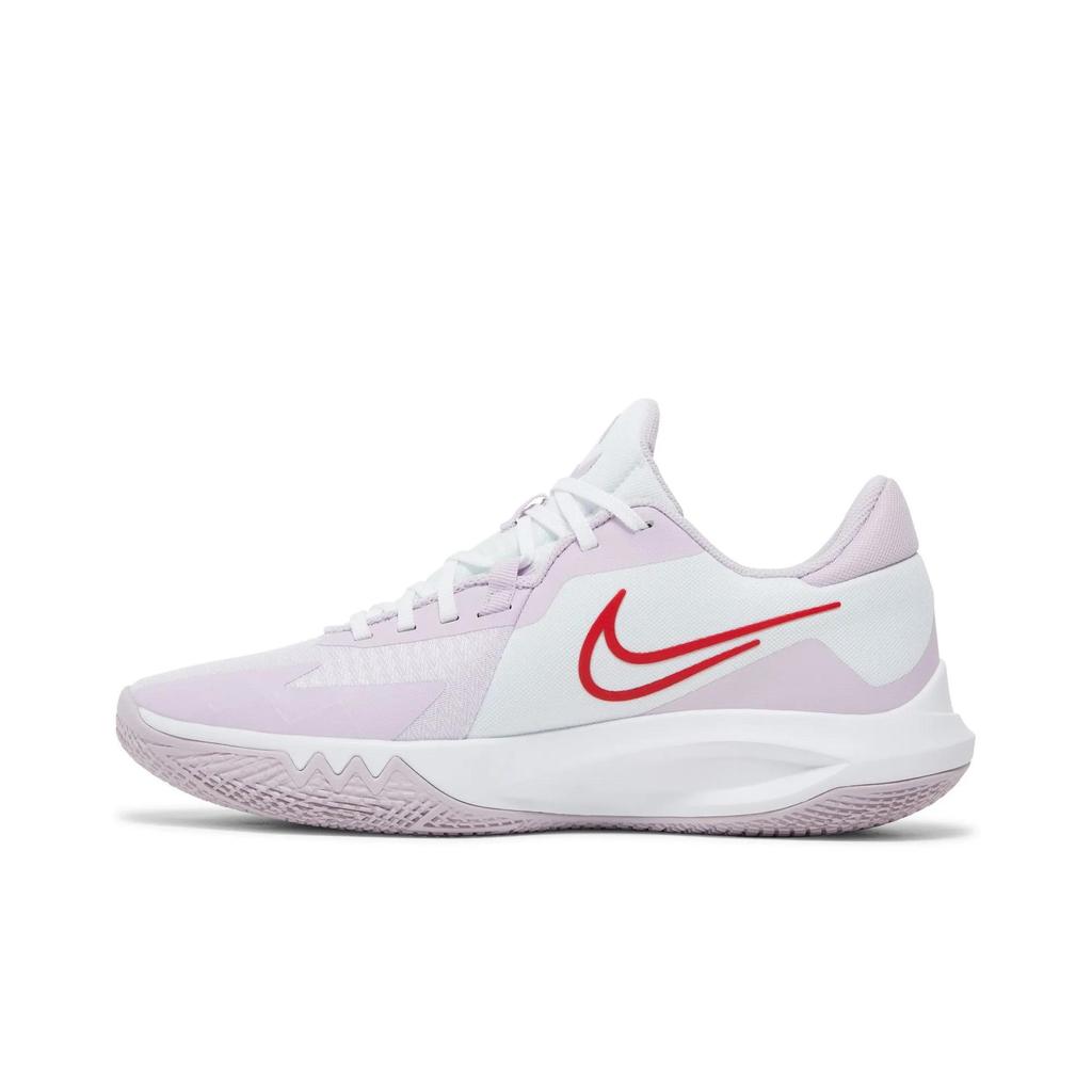 Nike Präzision 6 'Weiße Puppe' (Unisex) Weiß / University Red / Doll / Doll Basketballschuhe DD9535 100