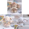 Cute Rabbit Plush Keychain With Pp Cotton Filling For Gift And Decoration