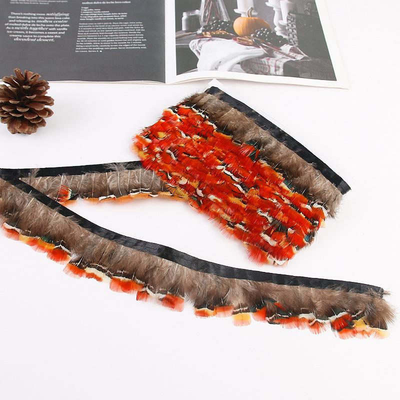 50Pcsdiy Jewelry Accessories Feather Diy Feather Headdress Corsage Hat Shoes Handicrafts Decorative Materials