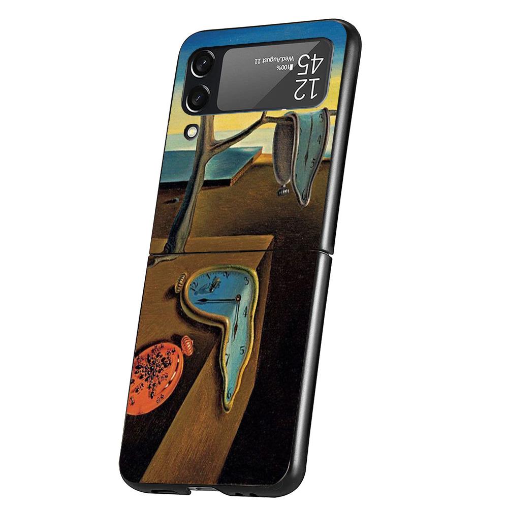

Salvador Dali Art Phone Case For Samsung Galaxy Z Flip 7 6 5 4 3 5G Cover ZFlip7 ZFlip6 ZFlip4 ZFlip5 ZFlip3 Coque Fundas Galaxy Samsung Z Flip 4