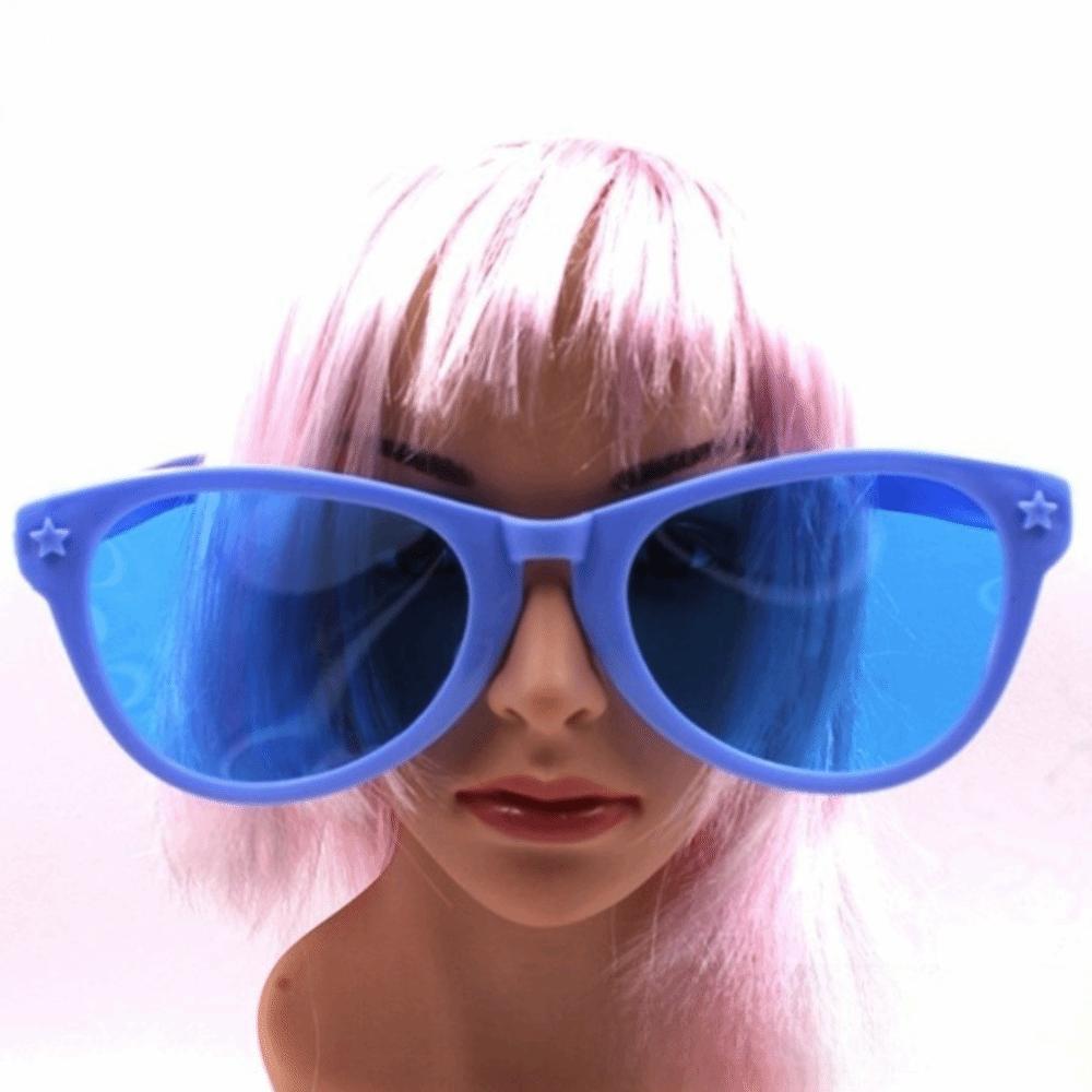 Oversized Party Props Plastic Funny Glasses Music Festival Photo Props Hawaii Tropical Party