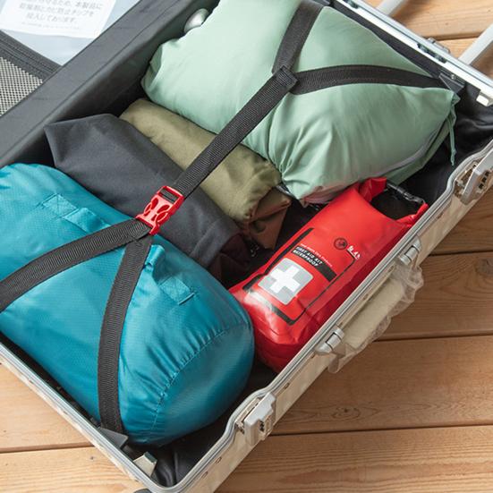 Borsa di pronto soccorso di emergenza da 2 litri, impermeabile, grande capacità, portatile, per viaggi all'aperto, campeggio, escursionismo, zaino in spalla, con parte superiore arrotolabile, organizer essenziale per il pronto soccorso