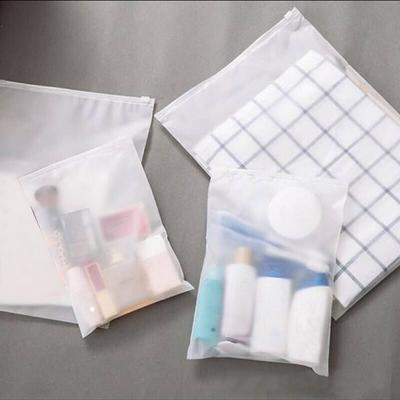 Matte Zipper Bag Underwear Clothing Packaging Bag Socks Frosted Self Sealing Bag High-Quality Packaging Bag