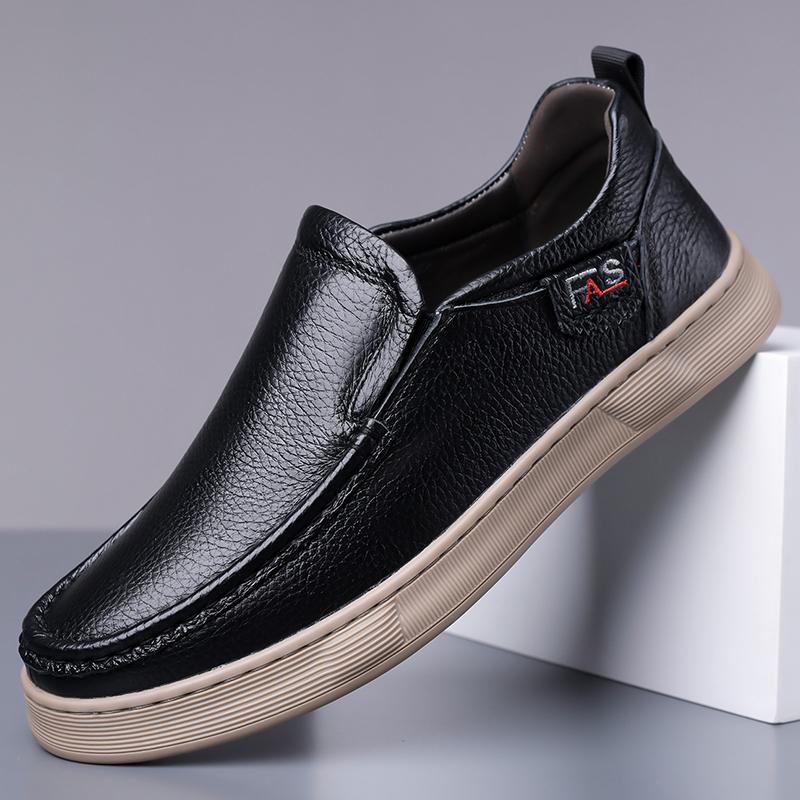 

Quality Soft And Comfortable Travel Casual Shoes Branded Men S Low Top Business Leather Shoes Fashionable And Breathable Loafers 45