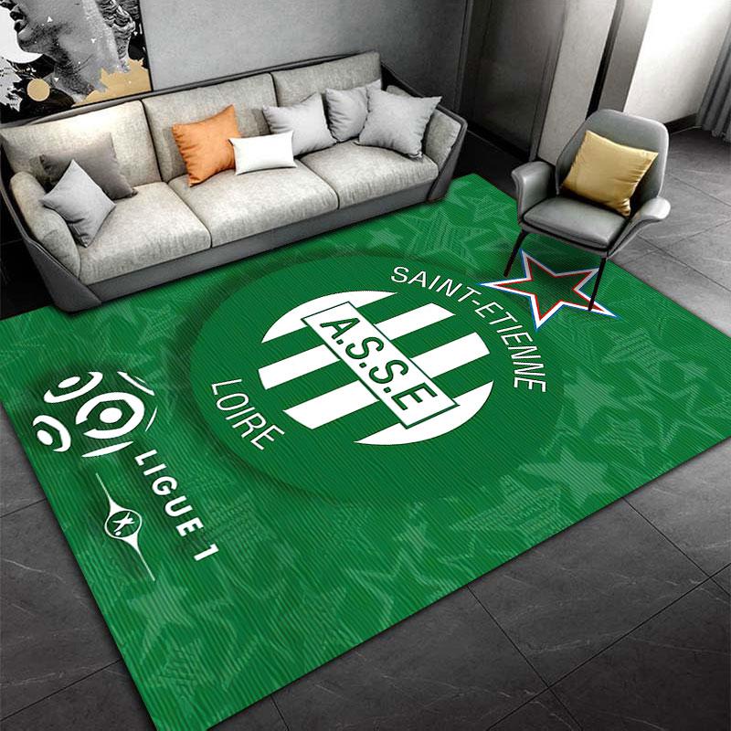 Saint-Étienne A.S.S.E. Carpet Suitable As a Non-slip Mat for the Living Room or Bedroom Sofa