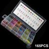 165pcs Car Amp Fuse Assortment Kit Auto Truck Circuit Protection 10V-32V Fuses Car Accessories Protect Car From Short Circuits
