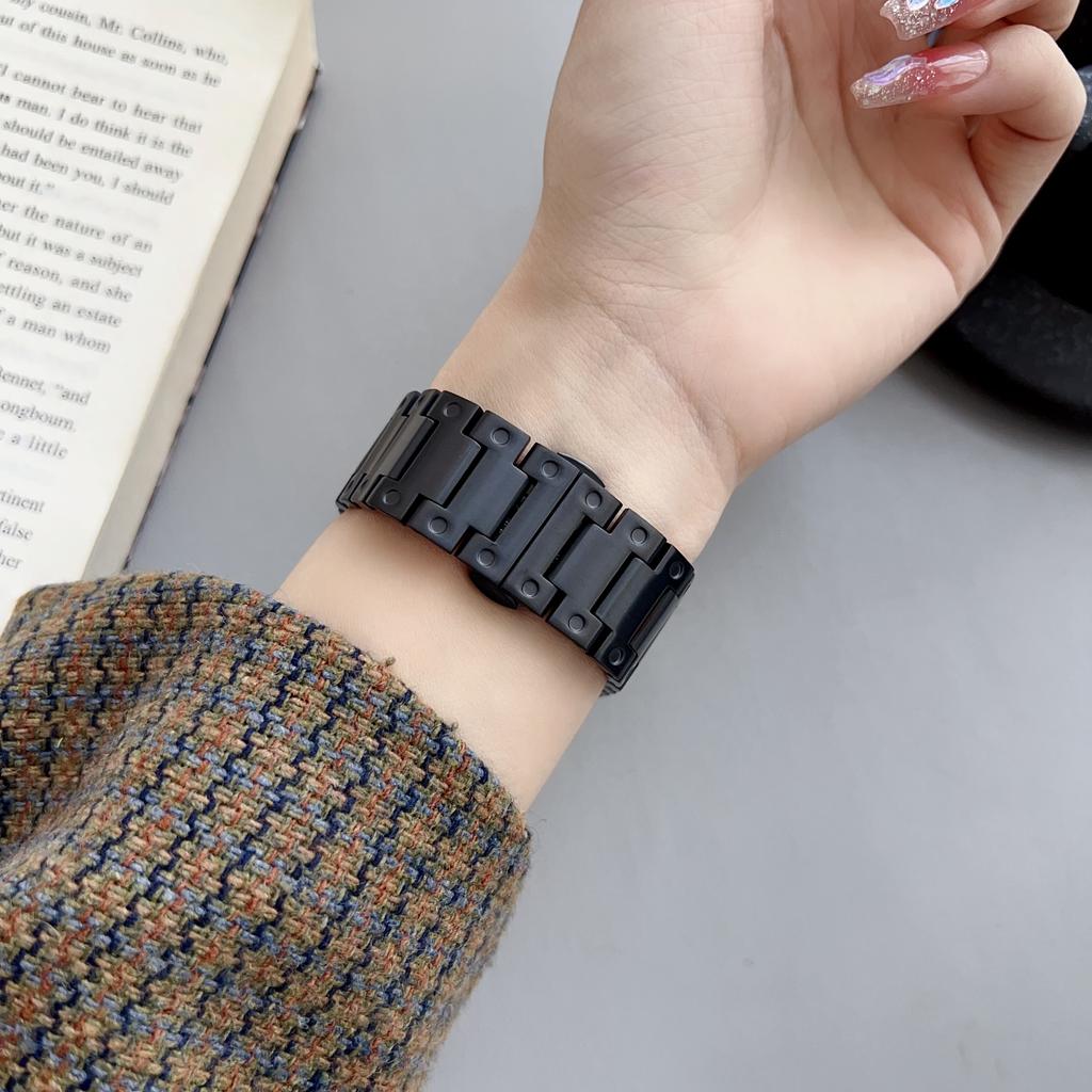 Pentru Apple Watch Seria 10 42mm/9 8 7 41mm/Seria 6 5 4 SE (2022) SE (2023) SE 40mm/Seria 3 2 1 38mm Brățară de mână din oțel inoxidabil