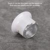 10X Magnification Clip on Watch Magnifying Glasses Smooth Surface Rounded Edges Watch Repair Magnifier White Jewelry Tool