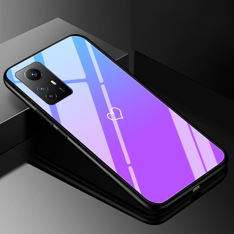 

Загартоване Скло Чохол для Xiaomi 12T 13T Pro Кришка Жорсткий Чохол для Xiaomi Mi 11 10 T Pro 10t 12 12x 12t 13 Lite 5G Чохол ТПУ Бампер For Mi 10T Pro 5G
