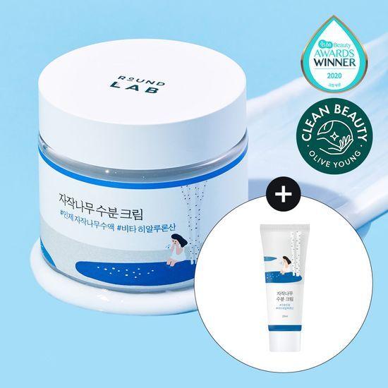 ROUND LAB Birch Moisture Cream 80ml Special Offer (+20ml)