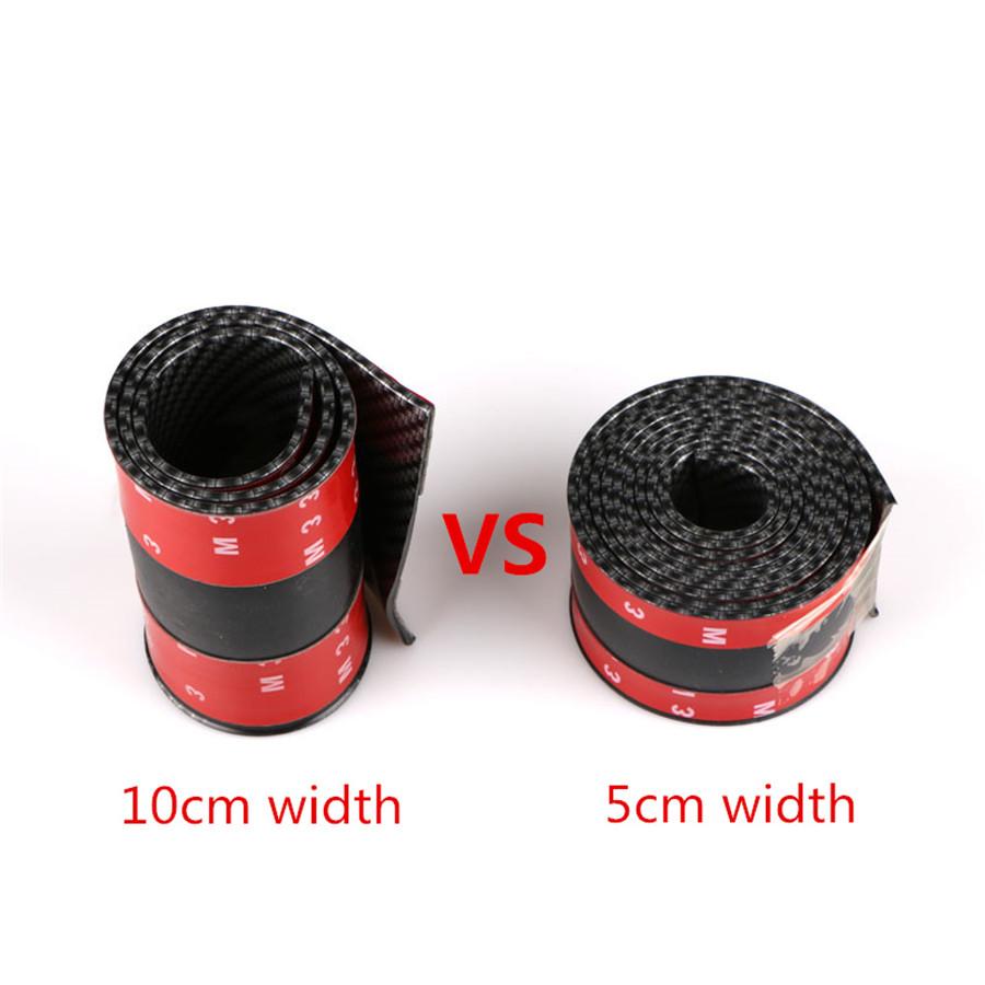 Car Door Sill Scuff Welcome Pedal Protect Front Rear bumper Corners Rear Parking