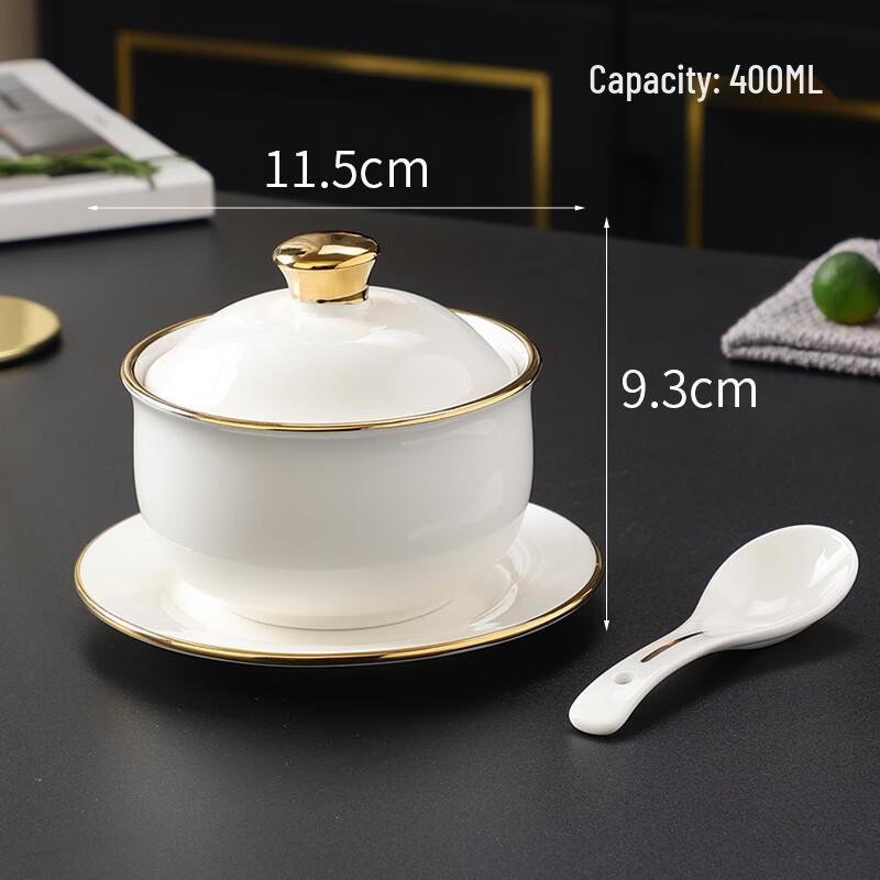 Zhi Shi Ceramic Double Boiler Stew Pot