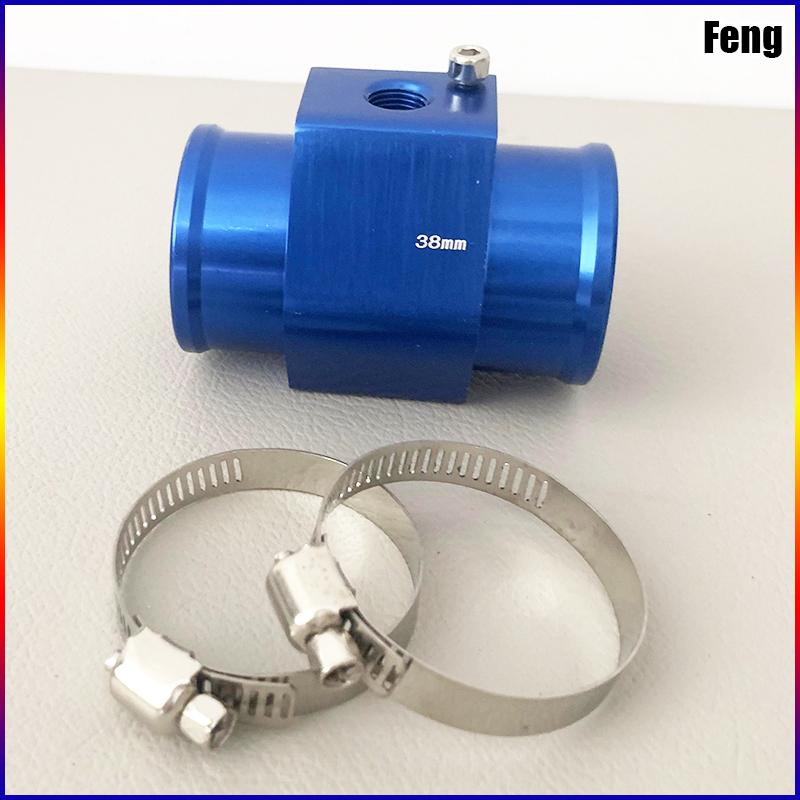 Car Modification Water Temperature Sensor Head Joint Sensor Radiator Adapter 1/8NPT Digital Water Temperature Gauge Voltmeter