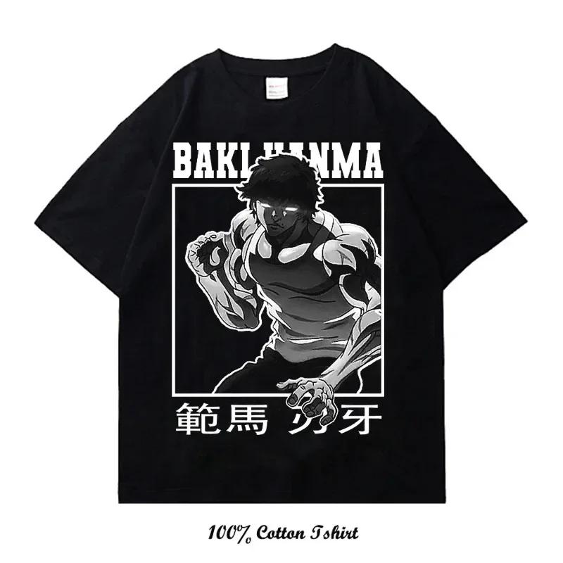 Tricou Anime Japonez Baki Hanma The Grappler cu Imprimeu Grafic Mânecă Scurtă Gât Rotund Mărimi Mari Tricou Femei
