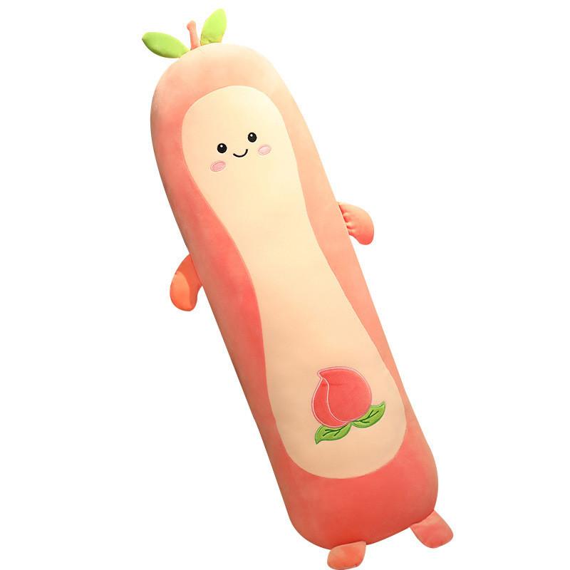 Peach Avocado Cute Fruit Shaped Plush Cushion Pillow For Children Bedroom Decor