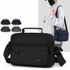 Men's Business Casual Shoulder Bag - Spacious Waterproof Messenger with Organizer Pockets