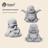 Statuie Buddha din gresie chinezească - Decor pentru grădină interioară și acvariu
