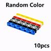 10Pcs MOC Holes Building Blocks Liftarm 1x11 Holes Thick Beam Arm Open Center Bricks Parts EV3 Compatible DIY Kid Toys