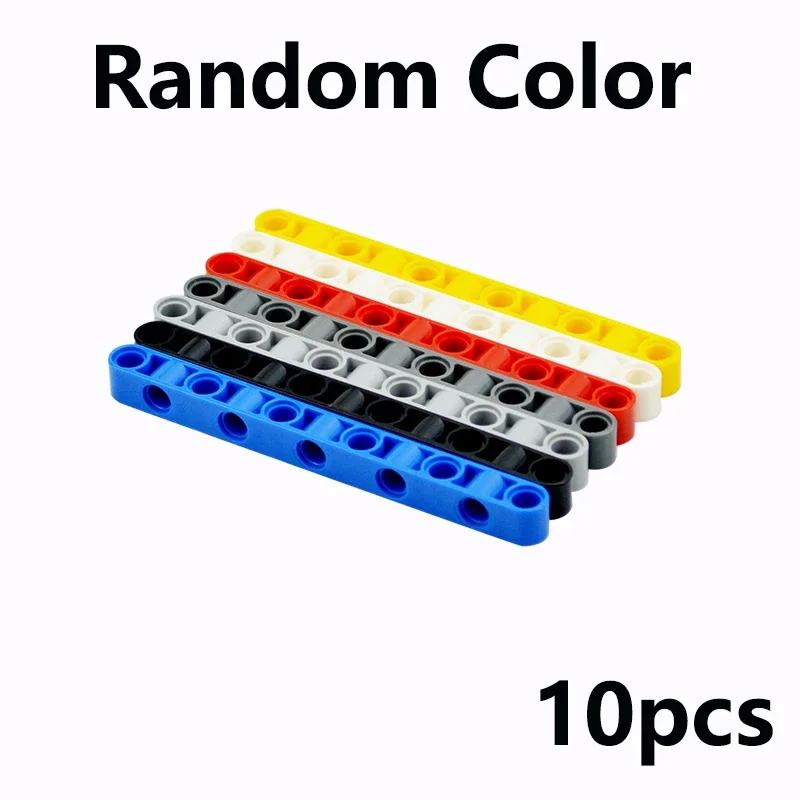 

10Pcs MOC Holes Building Blocks Liftarm 1x11 Holes Thick Beam Arm Open Center Bricks Parts EV3 Compatible DIY Kid Toys